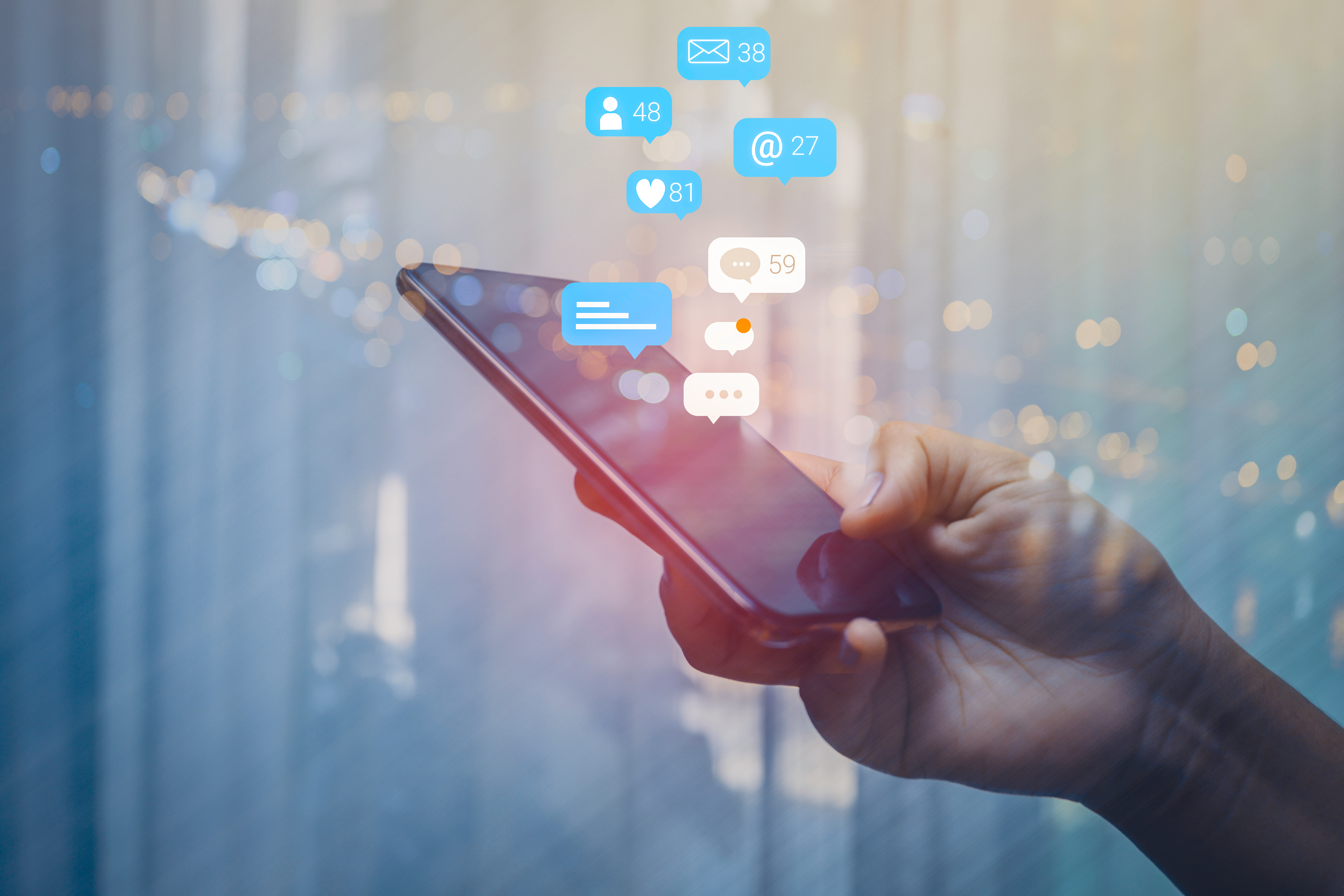 Social Media Stock Image